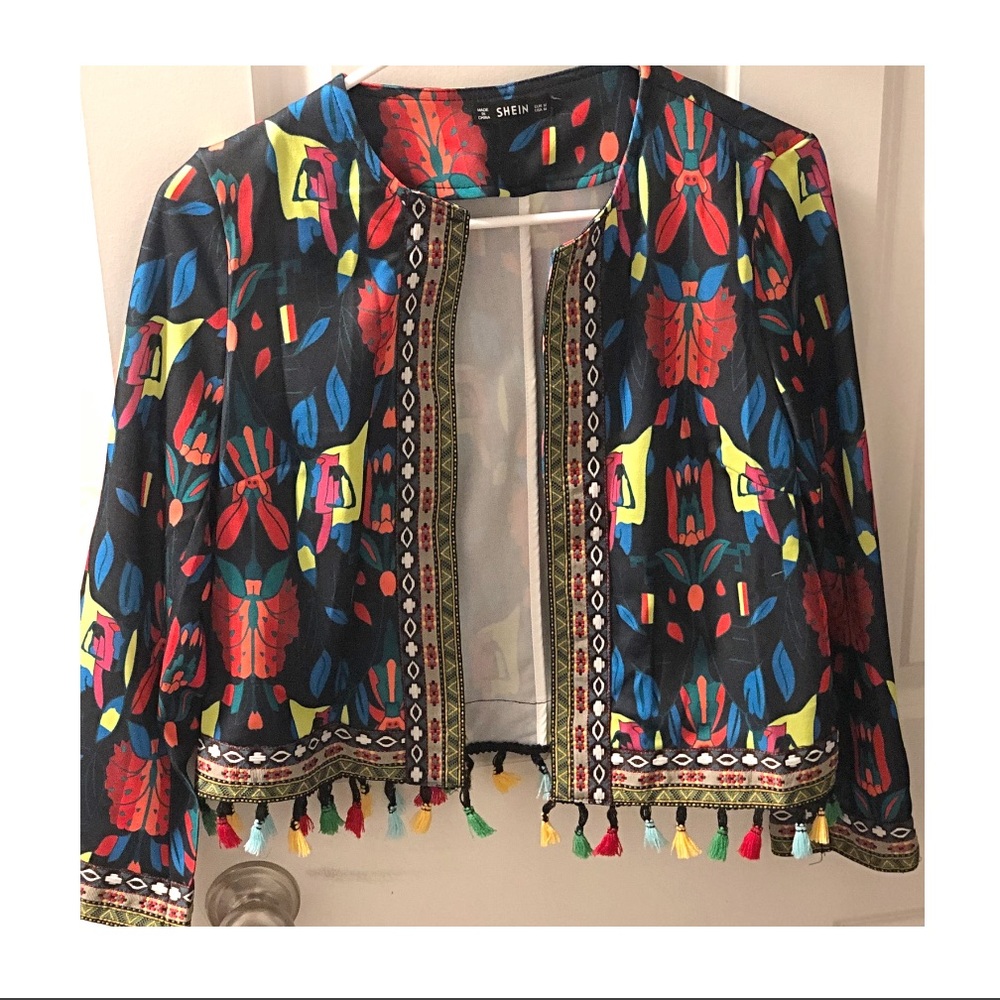 Colorful blazer